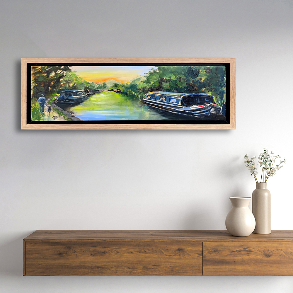 View of picture in situ